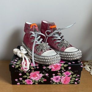 Cruise Studded High Top Sneakers Nan Ku Free People